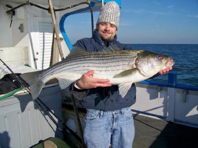 Justin Lerner, New Providence, N.J. 24 pound pool fish